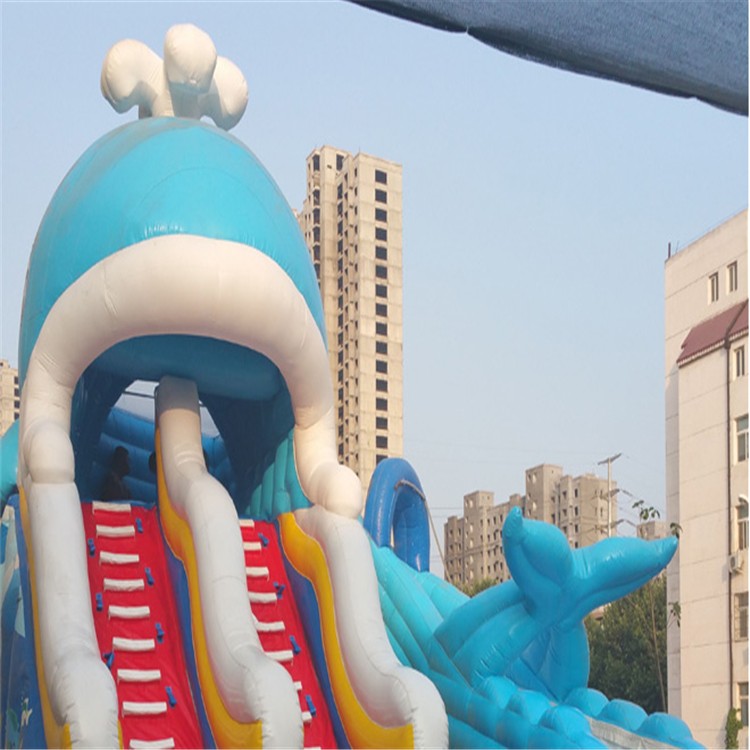 交城充气水上滑梯